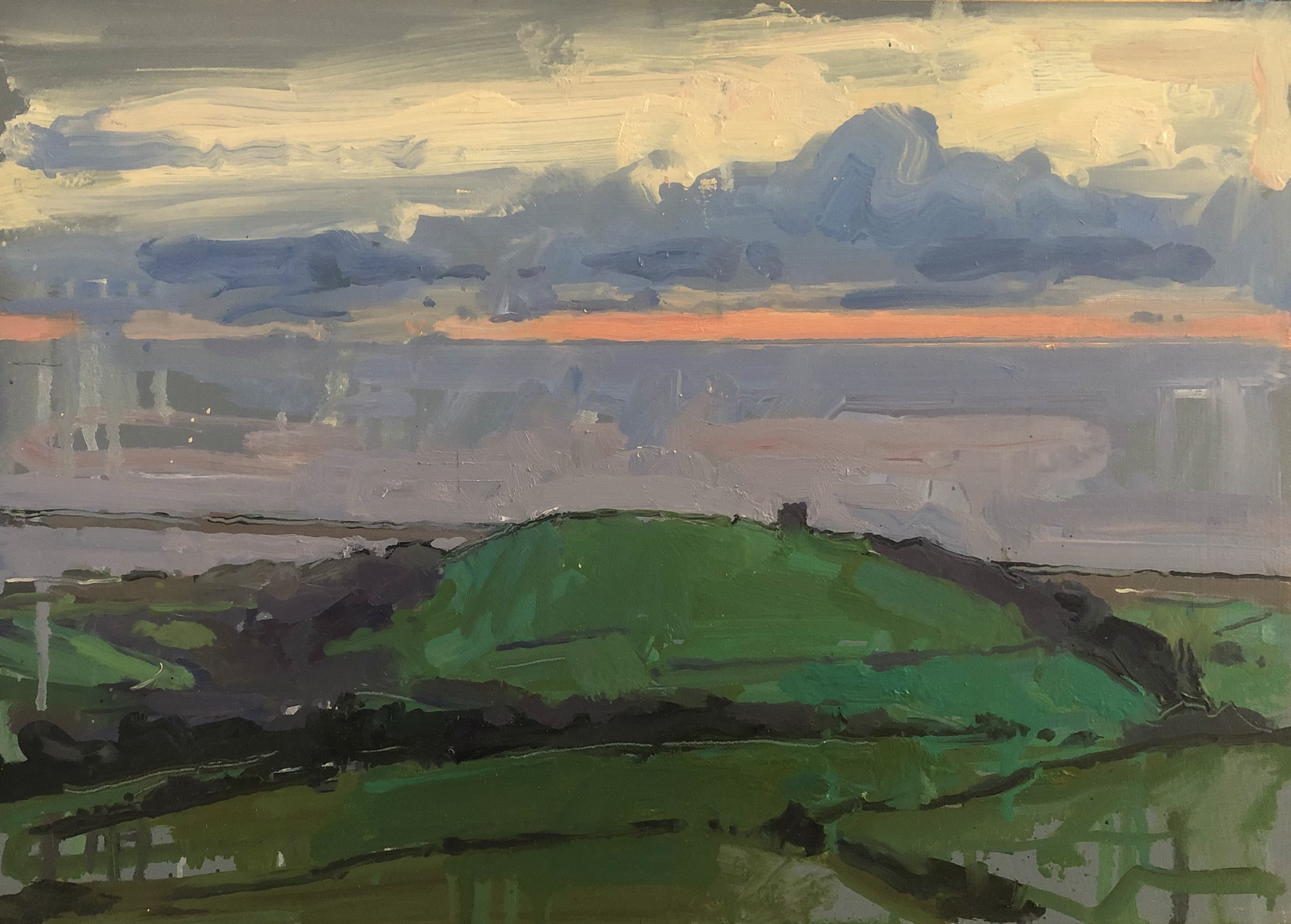 St Catherine's Chapel, Dorset winter 2024
